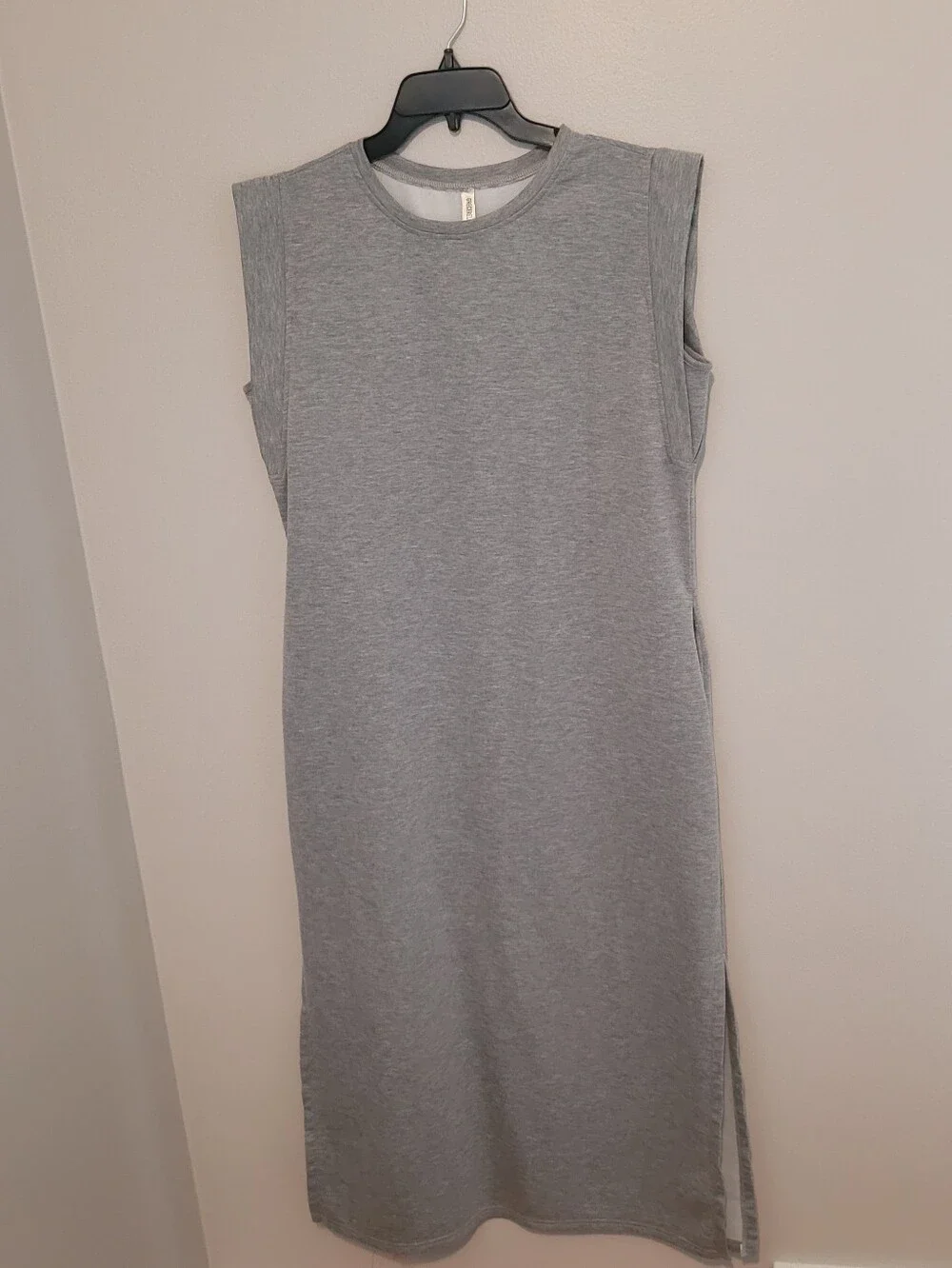 Grecerelle Heathered Grau Maxi Dress